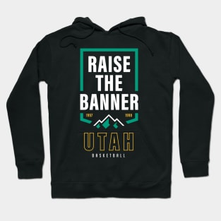 Utah Jazz NBA PLAYOFFS Champion's Banner Hoodie